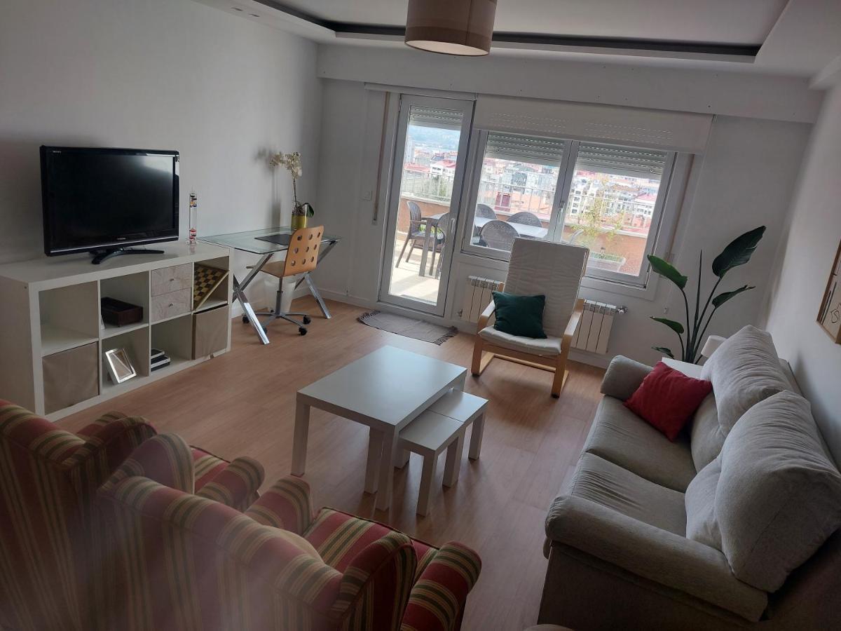 Appartamento Atico Con Terraza Vigo Esterno foto