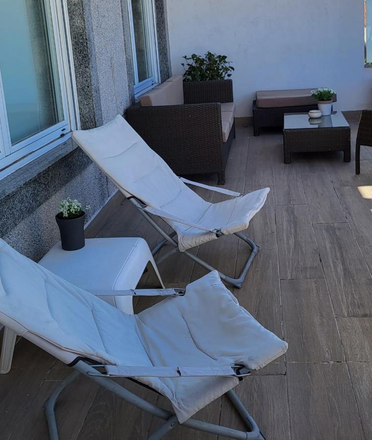 Appartamento Atico Con Terraza Vigo Esterno foto