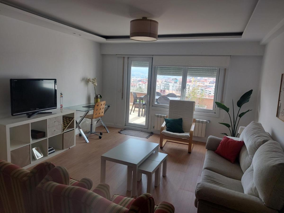 Appartamento Atico Con Terraza Vigo Esterno foto
