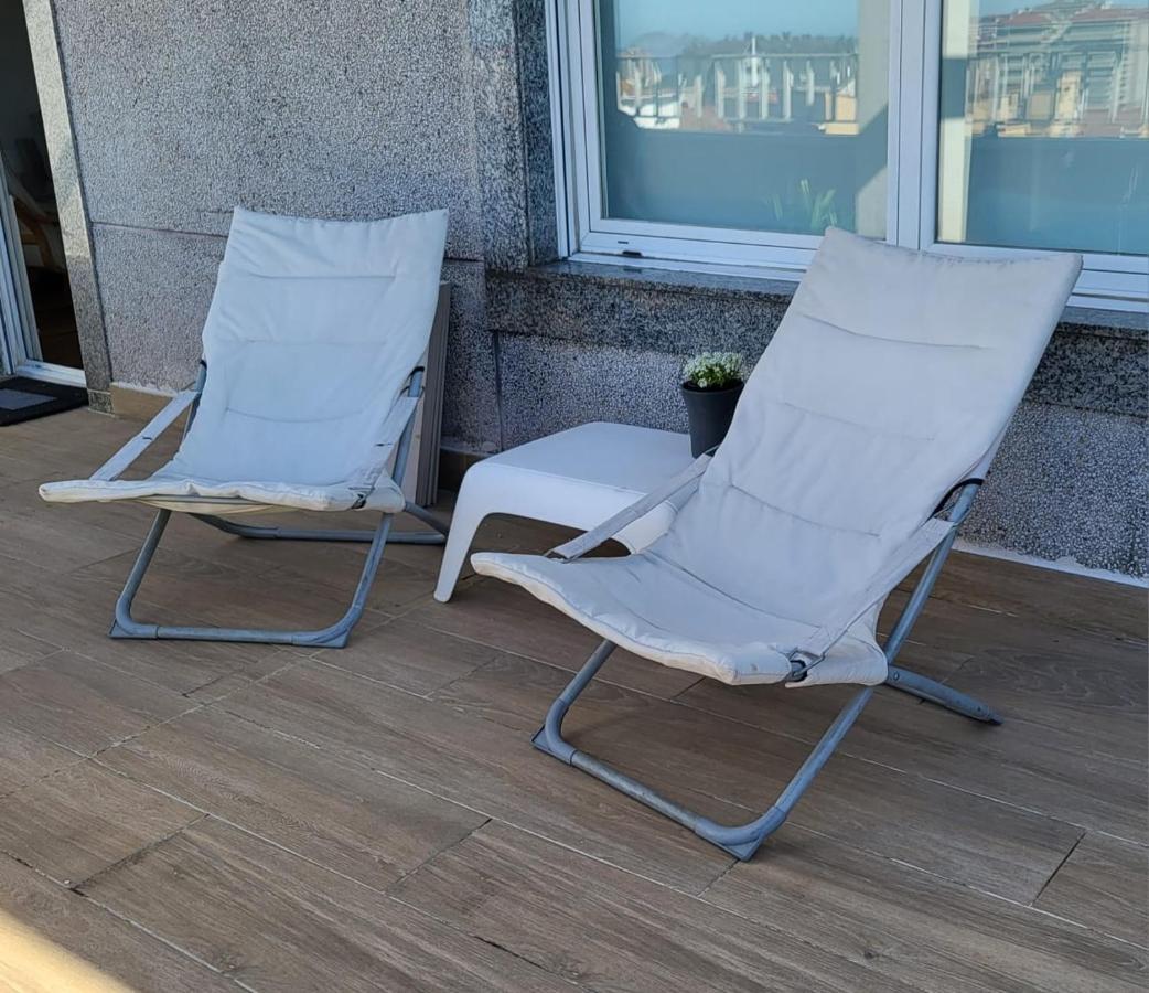 Appartamento Atico Con Terraza Vigo Esterno foto